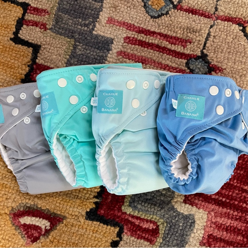Charlie Banana reusable cloth diapers new without tags